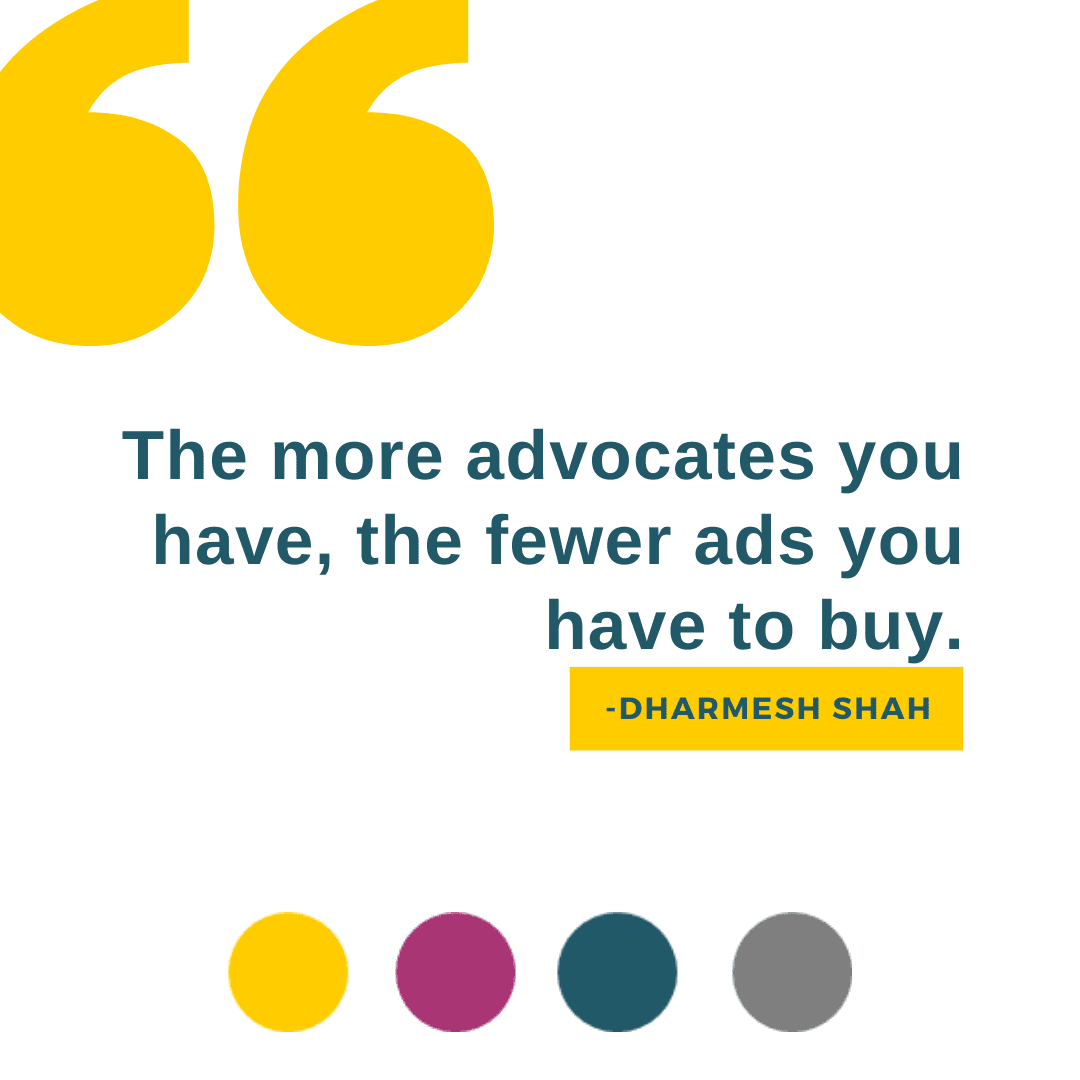 Dharmesh Shah Marketing Quote