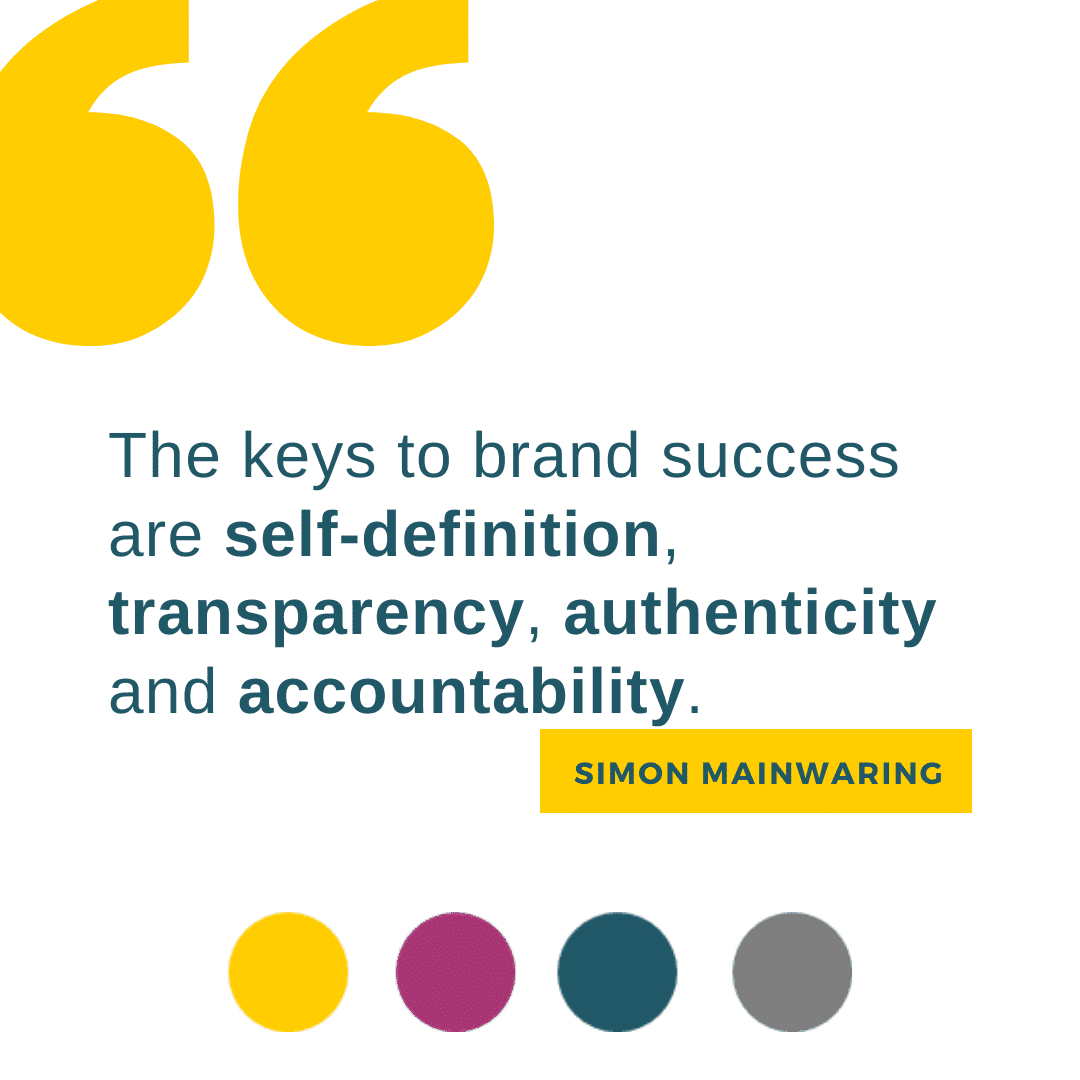 Simon Mainwaring Marketing Quote