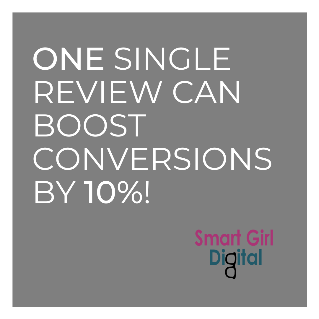 How reviews can boost conversions