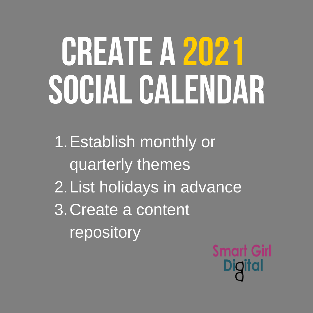 Creating a Social Media Calendar