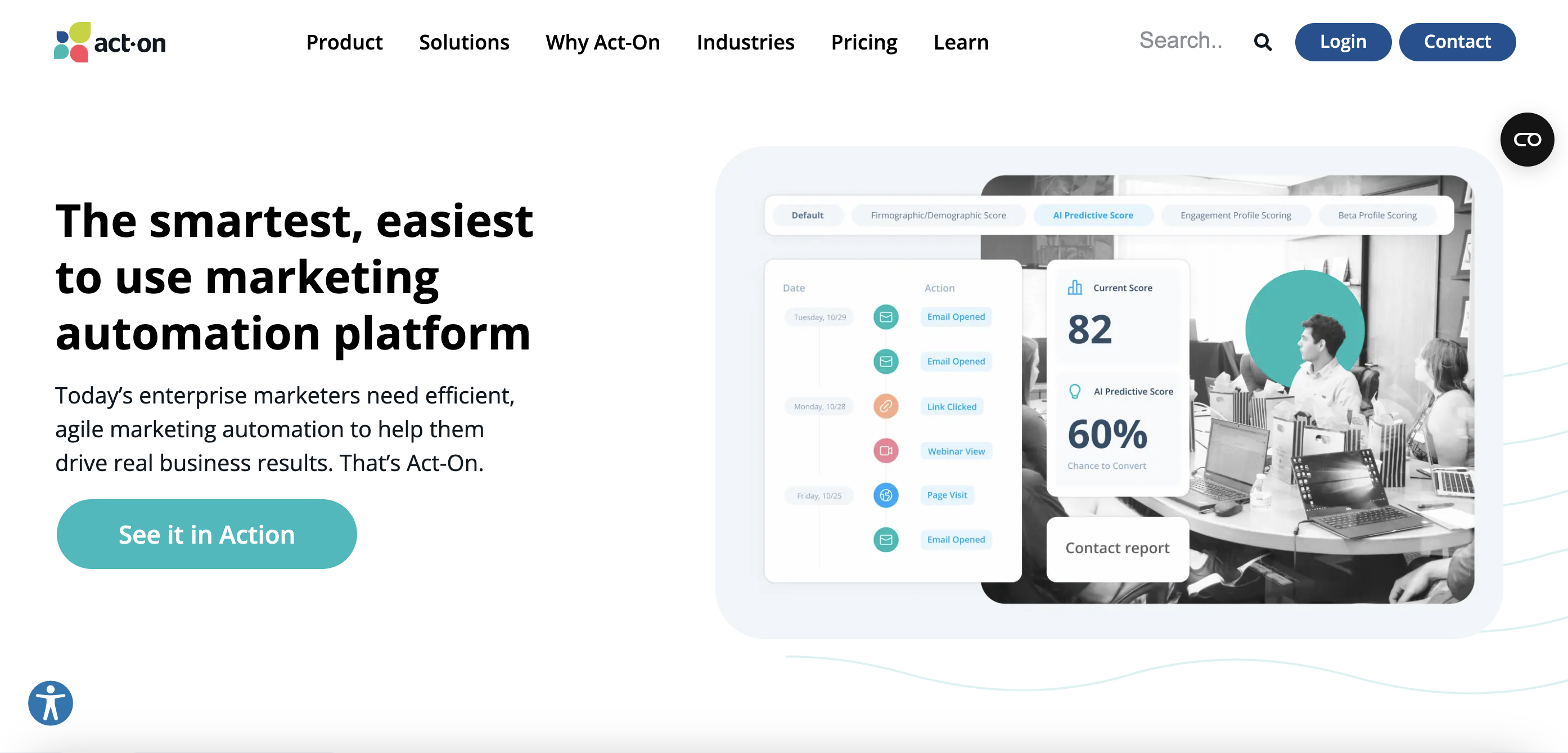 Act-On-Homepage Act-On-Homepage